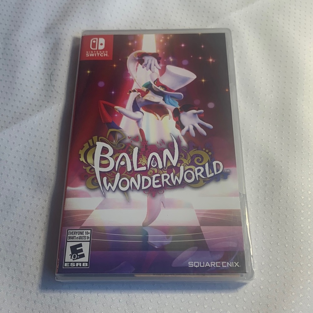 NIB Balan WonderWorld  2021 Nintendo Switch Square Enix
